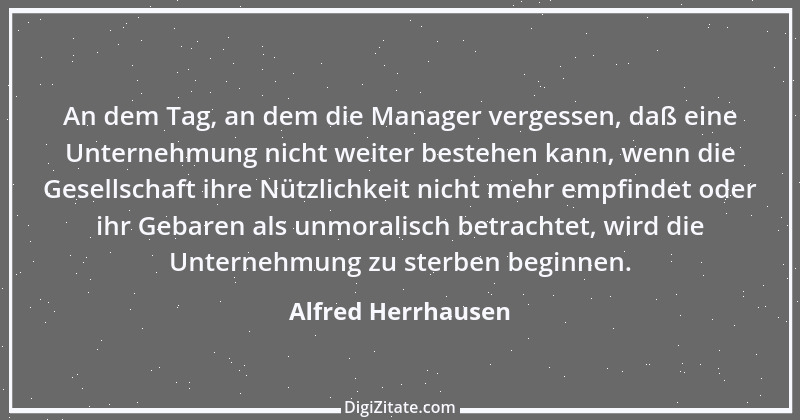 Zitat von Alfred Herrhausen 22