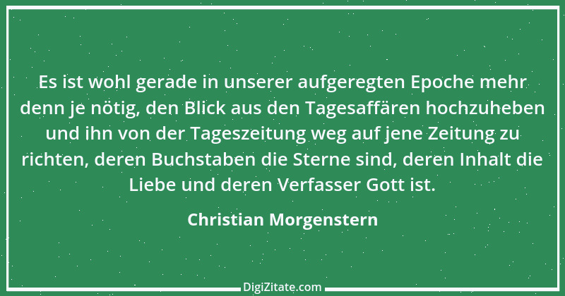 Zitat von Christian Morgenstern 4