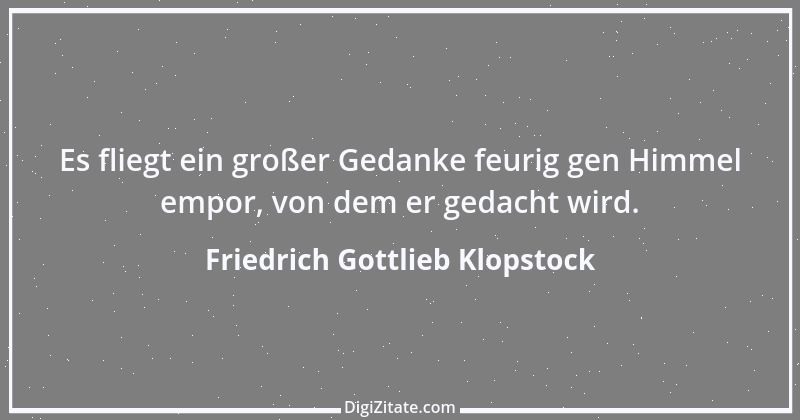 Zitat von Friedrich Gottlieb Klopstock 13