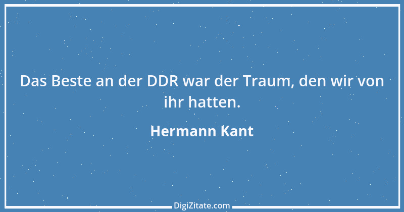 Zitat von Hermann Kant 1