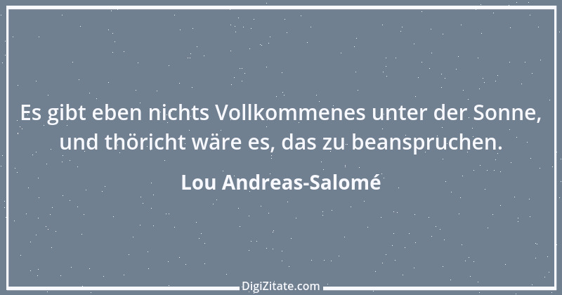 Zitat von Lou Andreas-Salomé 26