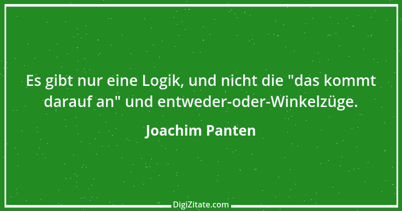 Zitat von Joachim Panten 309