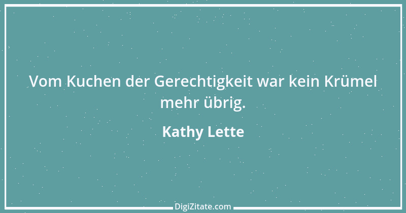 Zitat von Kathy Lette 19