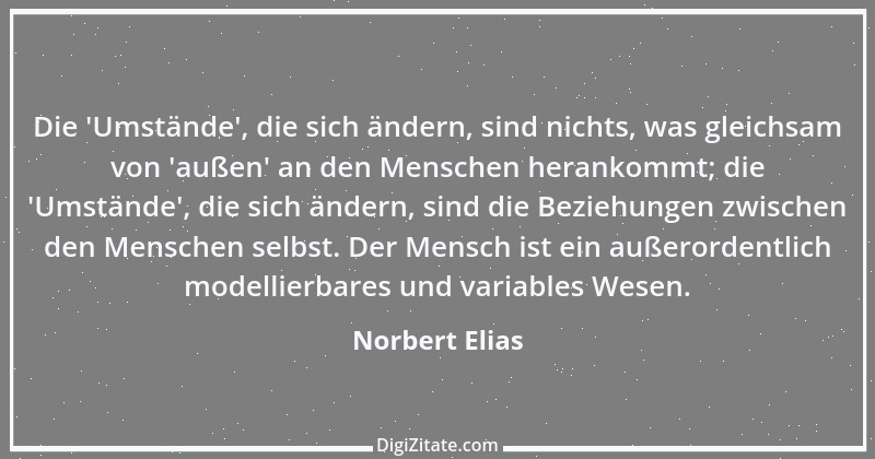 Zitat von Norbert Elias 1