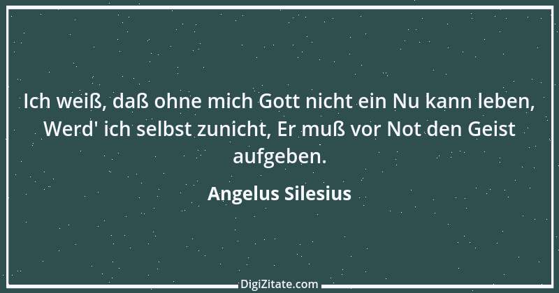 Zitat von Angelus Silesius 84