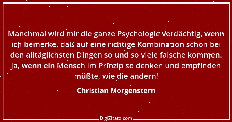 Zitat von Christian Morgenstern 6