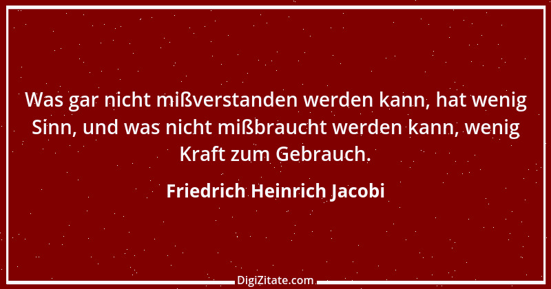 Zitat von Friedrich Heinrich Jacobi 35