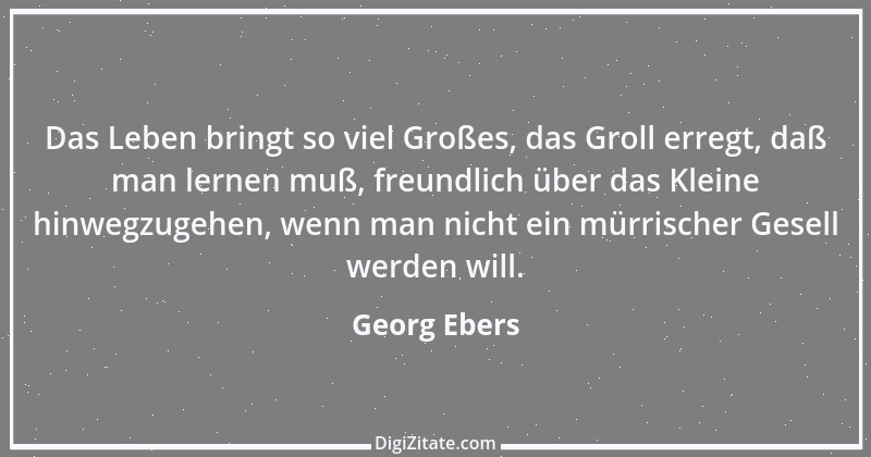 Zitat von Georg Ebers 14