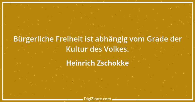 Zitat von Heinrich Zschokke 47