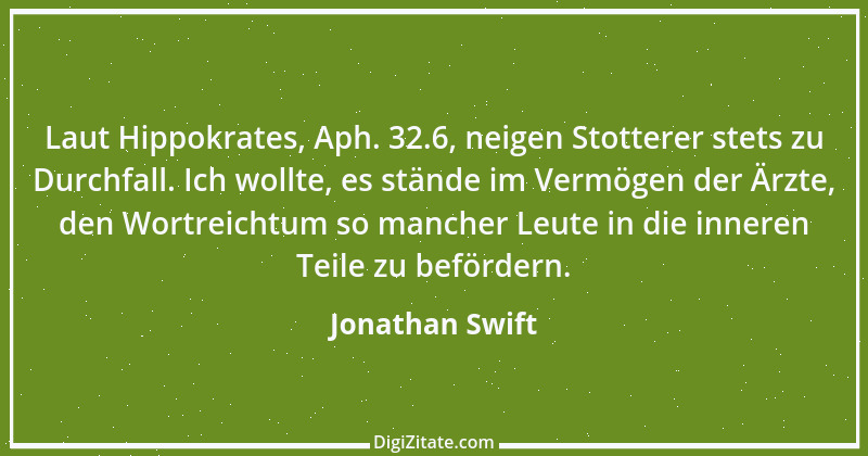 Zitat von Jonathan Swift 51