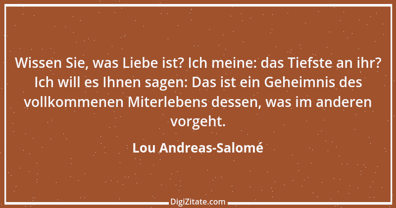 Zitat von Lou Andreas-Salomé 28