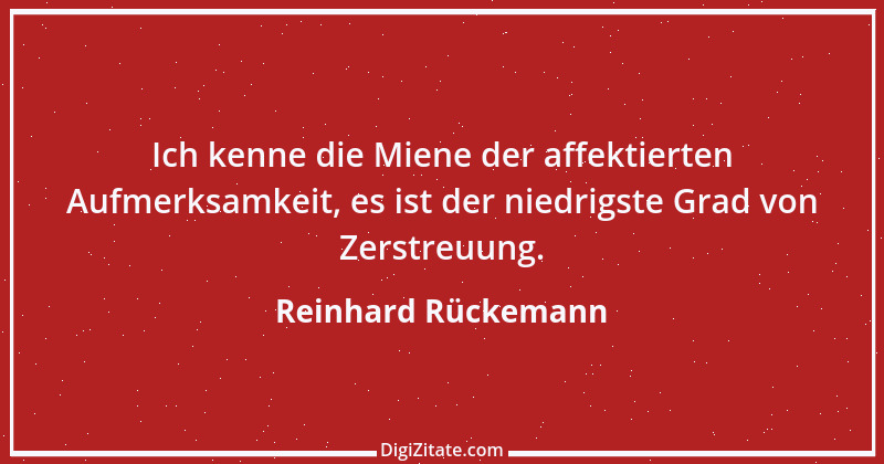 Zitat von Reinhard Rückemann 2