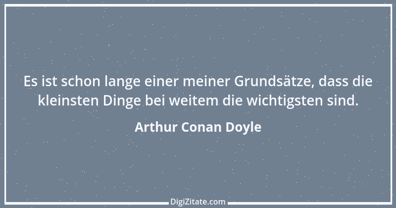 Zitat von Arthur Conan Doyle 35