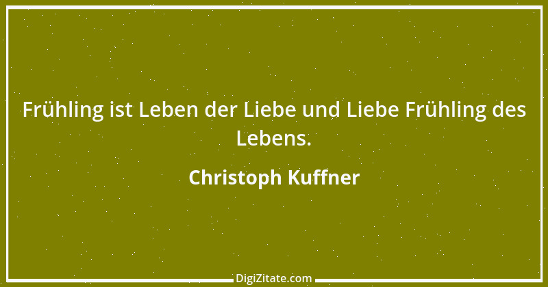 Zitat von Christoph Kuffner 1