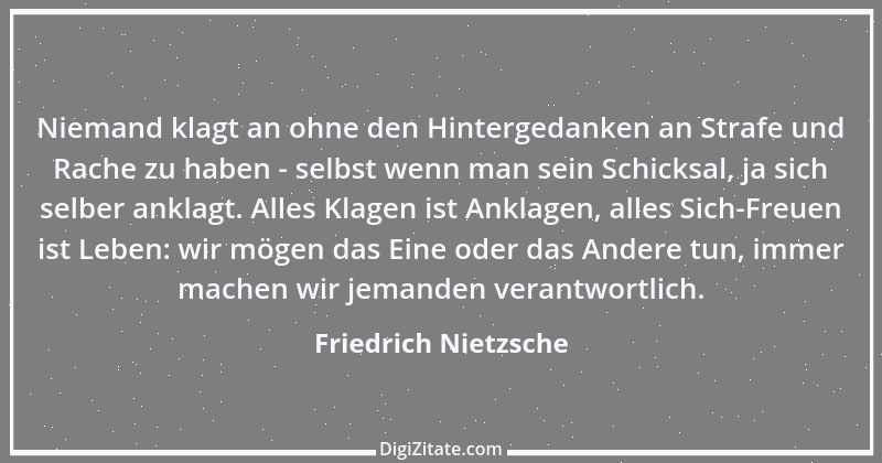 Zitat von Friedrich Nietzsche 1421