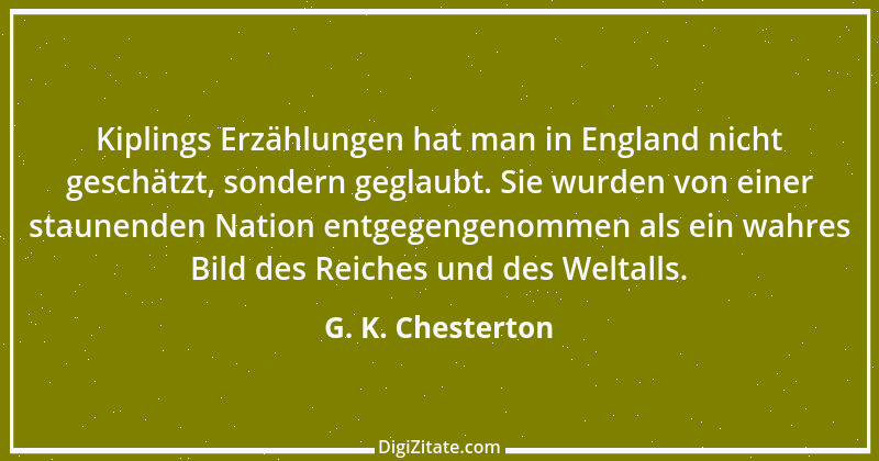 Zitat von G. K. Chesterton 32