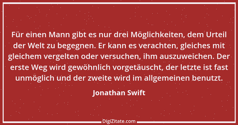 Zitat von Jonathan Swift 52