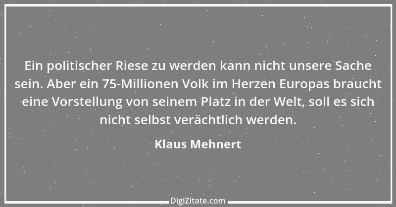 Zitat von Klaus Mehnert 2