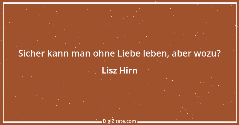 Zitat von Lisz Hirn 24