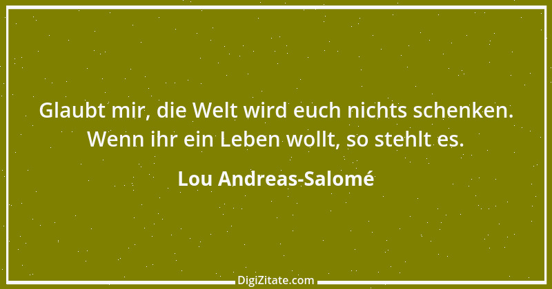 Zitat von Lou Andreas-Salomé 29