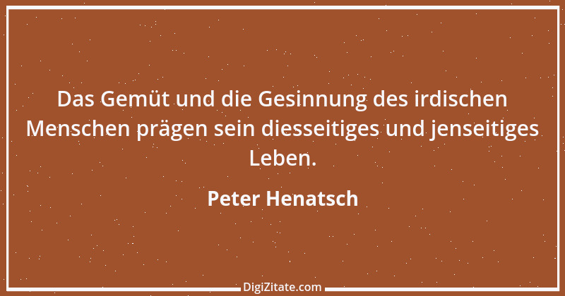 Zitat von Peter Henatsch 10