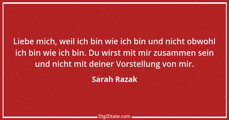 Zitat von Sarah Razak 4