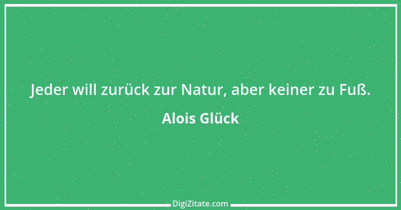 Zitat von Alois Glück 1