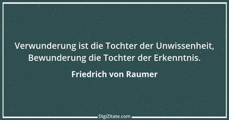 Zitat von Friedrich von Raumer 30