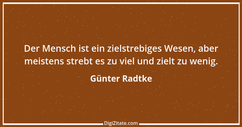 Zitat von Günter Radtke 1