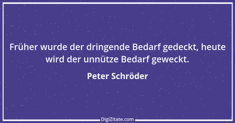 Zitat von Peter Schröder 1