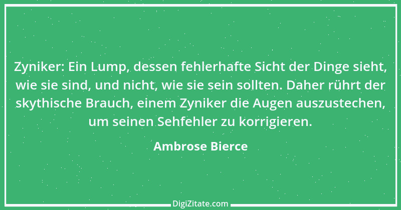 Zitat von Ambrose Bierce 32