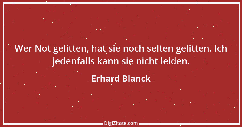 Zitat von Erhard Blanck 1357