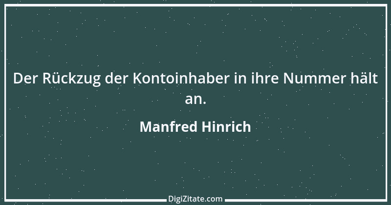 Zitat von Manfred Hinrich 1976