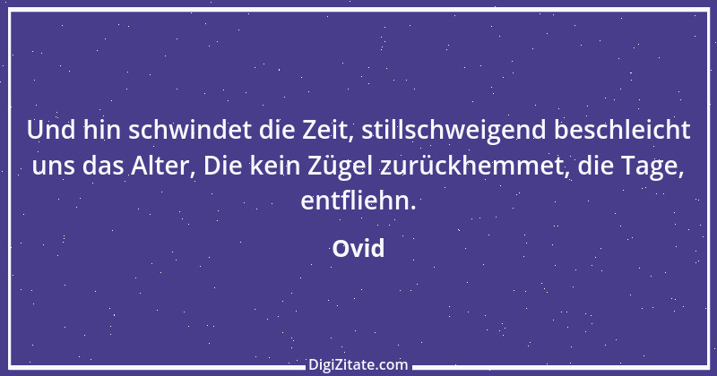 Zitat von Ovid 182