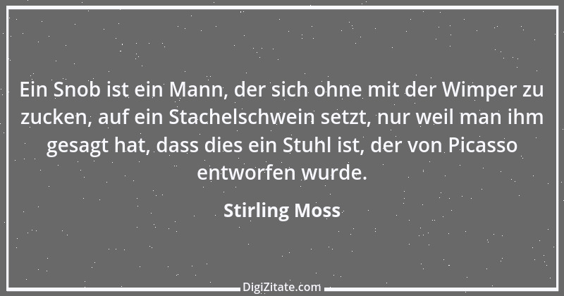 Zitat von Stirling Moss 11