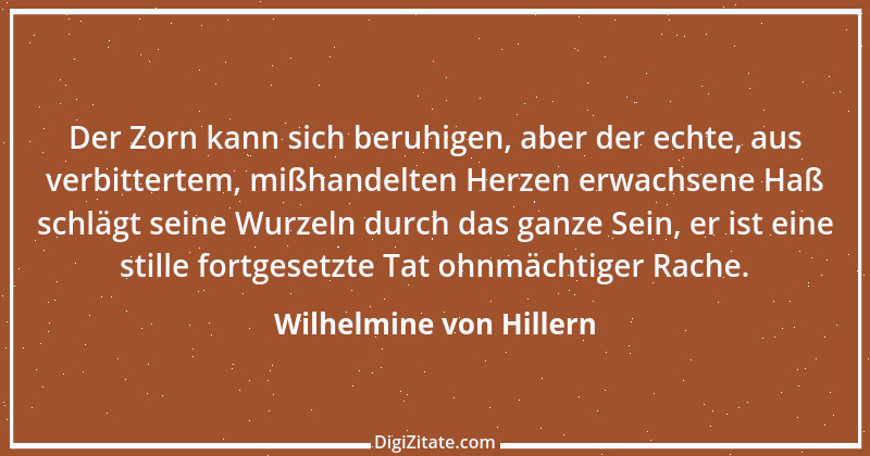 Zitat von Wilhelmine von Hillern 2