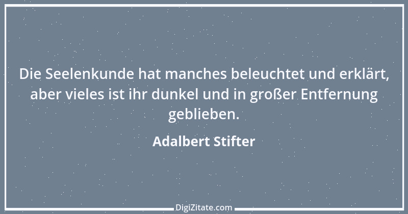 Zitat von Adalbert Stifter 60