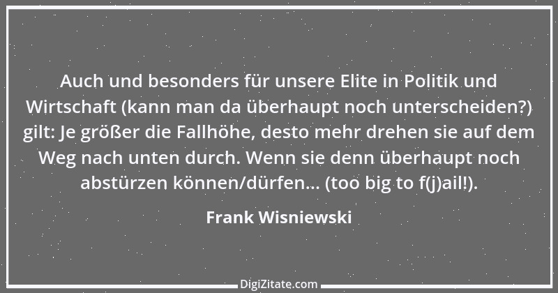 Zitat von Frank Wisniewski 73