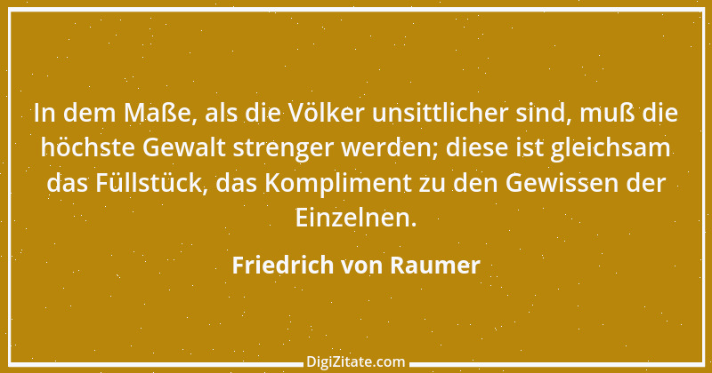 Zitat von Friedrich von Raumer 31