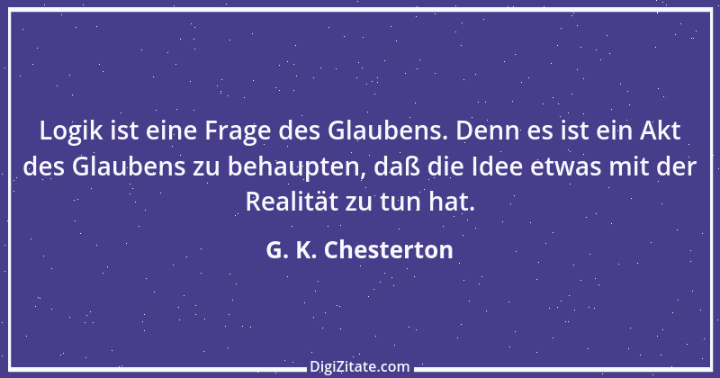 Zitat von G. K. Chesterton 34