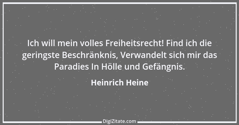 Zitat von Heinrich Heine 401