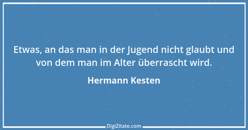 Zitat von Hermann Kesten 2