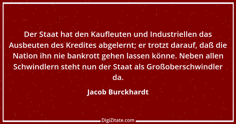 Zitat von Jacob Burckhardt 44