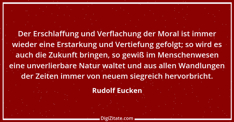 Zitat von Rudolf Eucken 2