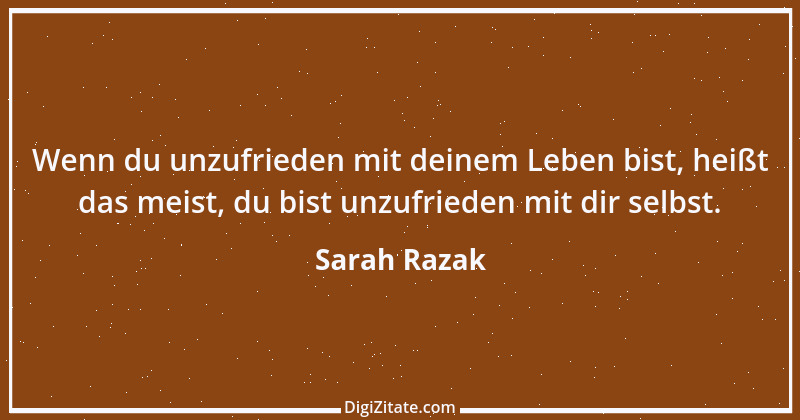 Zitat von Sarah Razak 6