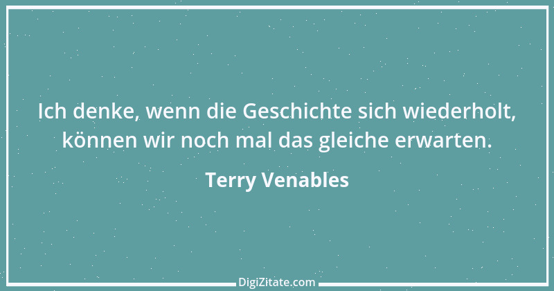 Zitat von Terry Venables 3