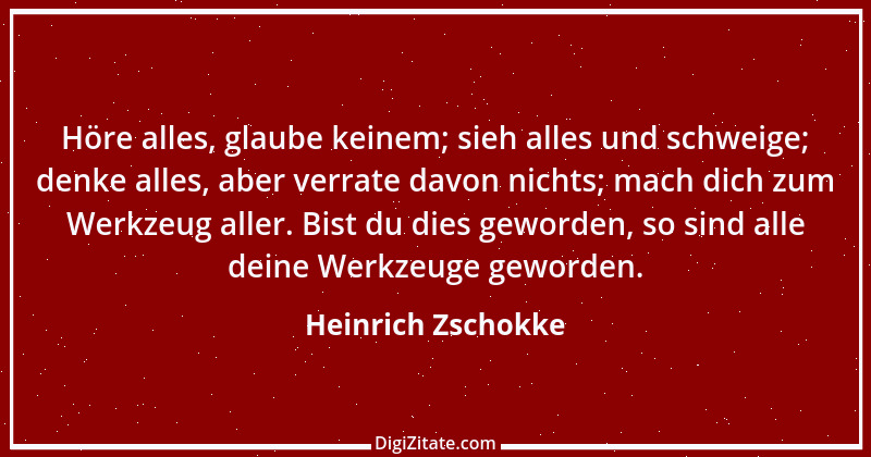 Zitat von Heinrich Zschokke 51