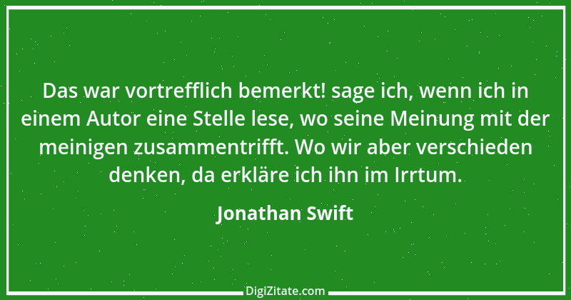 Zitat von Jonathan Swift 55