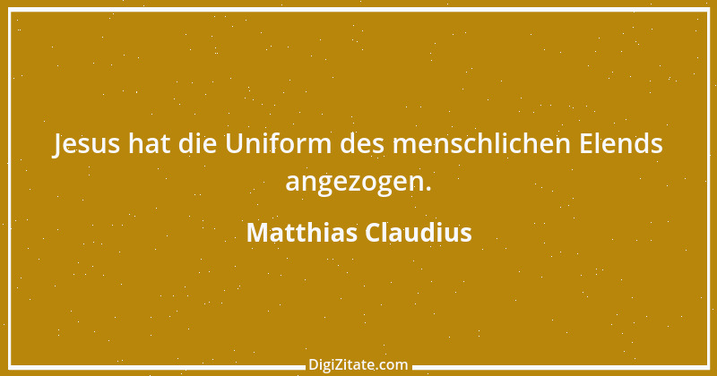 Zitat von Matthias Claudius 185