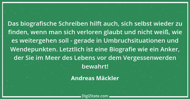 Zitat von Andreas Mäckler 2